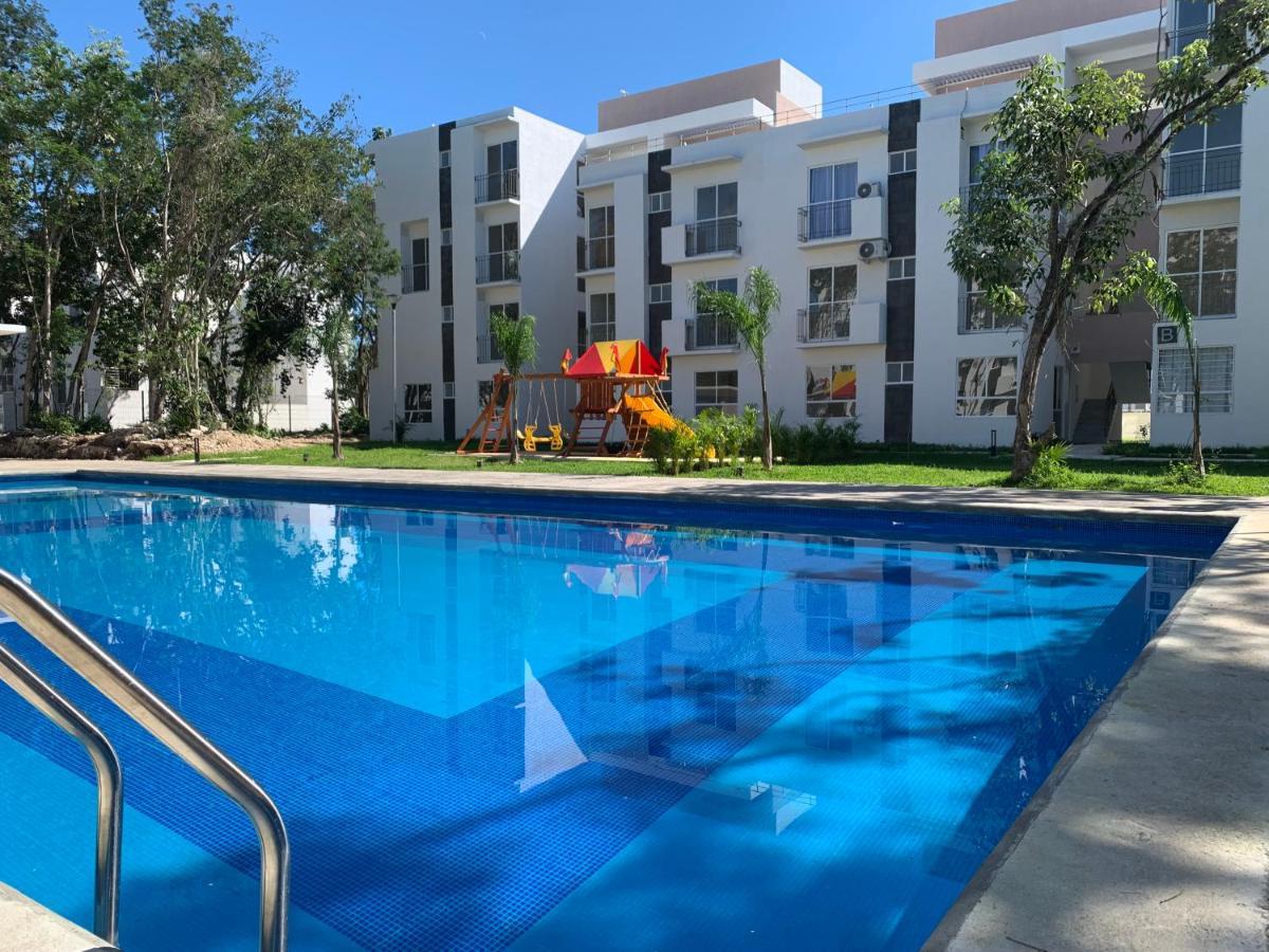 Departamento 2 Habitaciones Con Vista A La Piscina By Eita カンクン エクステリア 写真
